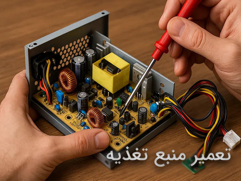 تعمیر منبع تغذیه