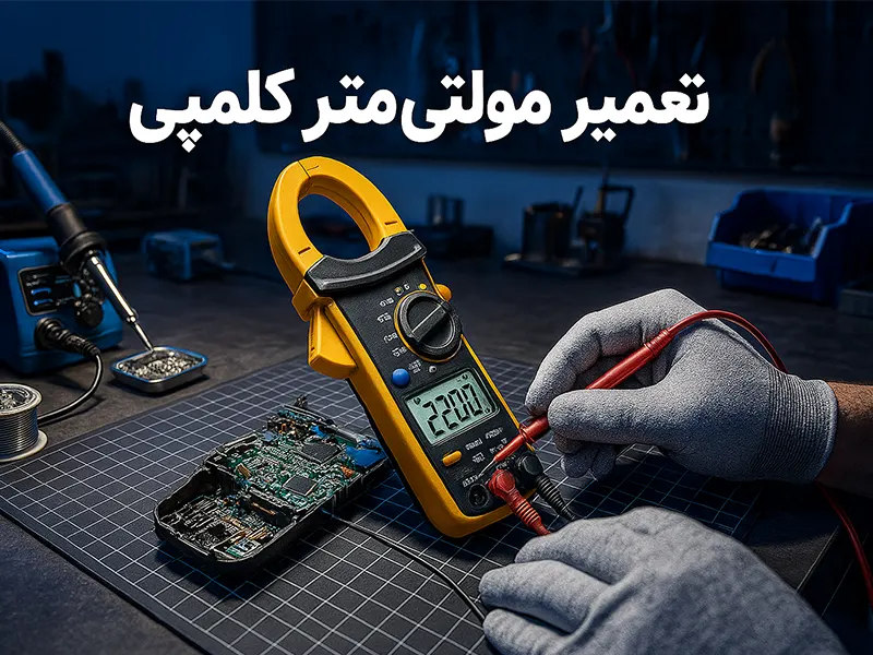تعمیر مولتی متر کلمپی